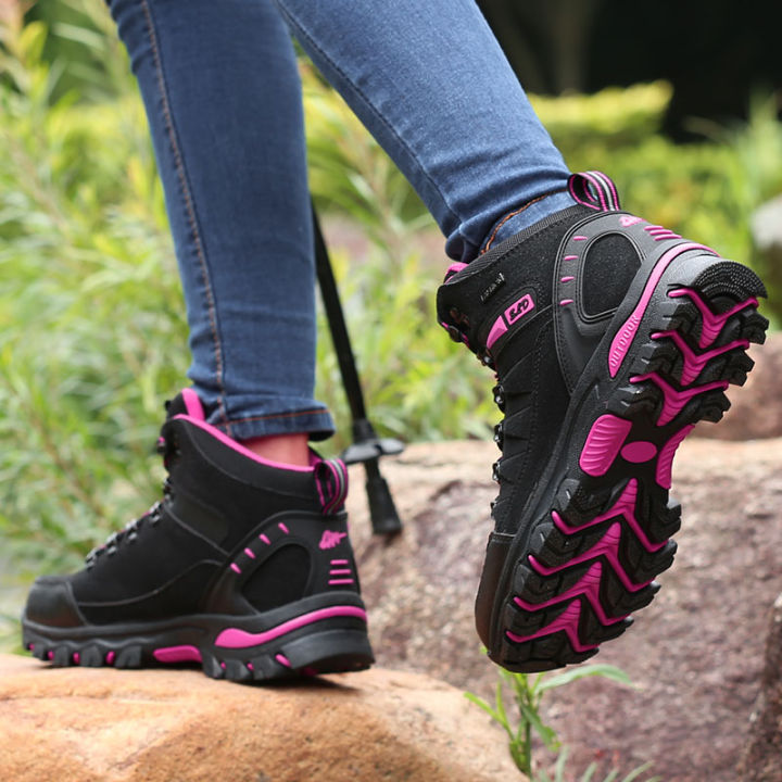 2023รองเท้าเดินป่ามืออาชีพ-รองเท้าเดินป่าสำหรับผู้หญิง-ผู้ชาย-รองเท้าเดินป่ากันน้ำระบายอากาศรองเท้าปีนเขารองเท้าที่มีความยืดหยุ่นขนา
