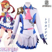 Cocos-S Anime Uma Musume Tokai Teio Cosplay Costume Anime Cos Pretty Derby Team Spica Tokai Teio Costume And Wig