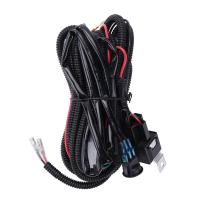 LED Light Bar Wiring Harness Kit 14AWG Heavy Duty 12V On-Off Switch Power Relay Fuse for Off Road LED Work Light Bar