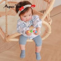 【hot】！ Toddler Socks Kneelet Two-piece Set Newborn Baby Exquisite Prewalker Boy Infant Soft Skidproof Sole Kids