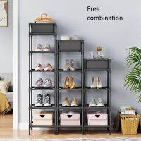 【CW】 Wardrobe Shoe Hanger Shelf After Row Bedroom Door Narrow Small Saving Dustproof Shoes Storage Indoor