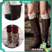 OKDEALS Women Winter Warm Cute Boot Socks Leggings Knee High Leg Warmers