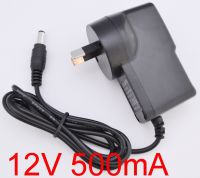 2023 1ชิ้นคุณภาพสูง12V 500mA AC 100V-240V ตัวแปลงสวิตช์อะแดปเตอร์จ่ายไฟ DC แหล่ง0.5A ปลั๊ก AU 5.5Mm X 2.1Mm