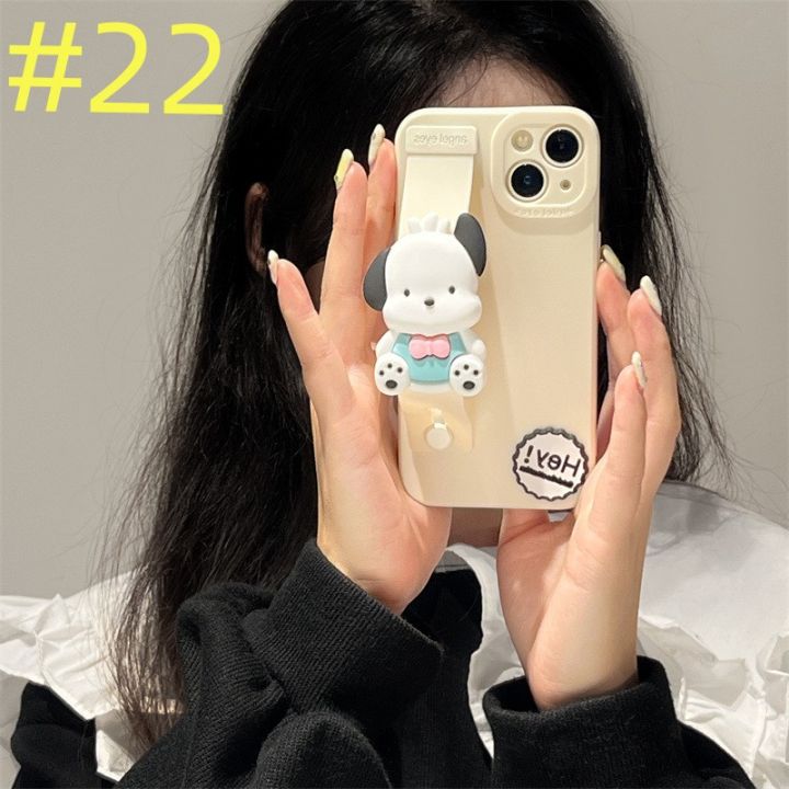 สายรัดข้อมือ-sanrio-เคสใส่โทรศัพท์-pochacco-สำหรับ-huawei-p50-p60-p40-lite-nova-11-10-pro-8-9-6-se-7i-8i-y61-y90-y70-5t-y6p-y7p-y9a-y7a-y9-prime-honor-x8-3d-น่ารัก-x7a-x9a