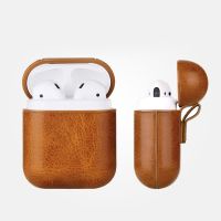 หรูหราใหม่ชื่อย่อตัวอักษรหนัง PU เคสสำหรับ Airpods 1 2 3ผู้ถือเรียบซองหนัง PU สำหรับ Airpods 3หรือ Pro DIY