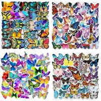 hotx【DT】 50pcs Stickers Notebooks Stationery Sticker Supplies Scrapbooking Material