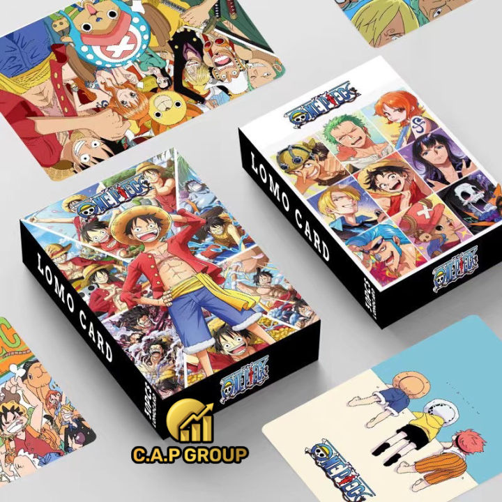 Thẻ One Piece Card Ảnh Bài Vua Hải Tặc Bo Góc Hộp 30 Tấm Hình | Lazada.Vn