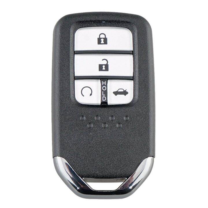 Car Smart Remote Key 4 Buttons 433MHz ID47 Chip Fit for Honda Civic
