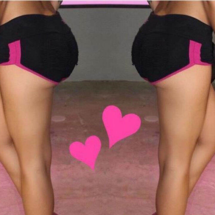 Mode Shop New Hit Color Hip Shorts Pocket Running Three Pants Female