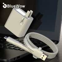 BlueWow จัดสายการจัดการสายไฟสำหรับ LPhone ชาร์จผู้ถือสายผูกม้วนเก็บสายคลิปสำหรับหูฟังสายชาร์จป้องกัน