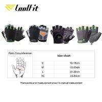 Coolfit ถุงมือซิลิโคนสำหรับเล่นฟิตเนส,ถุงมือฟิตเนสแบบกลวงด้านหลังเหมาะสำหรับถุงมือยกน้ำหนักออกกำลังกายชุดออกกำลังครอสฟิต