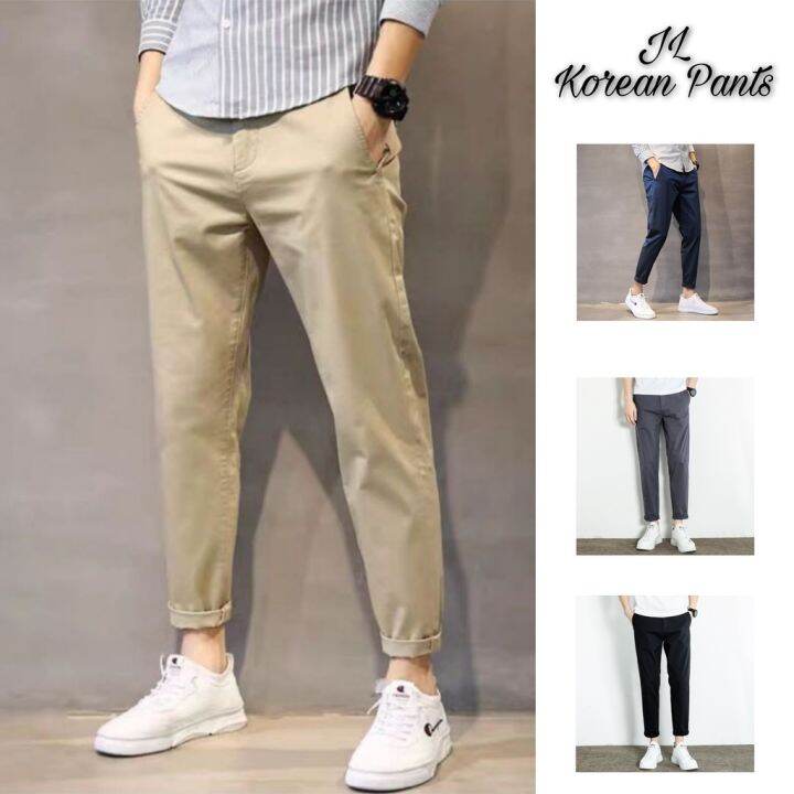 Chinos Pants Rolled Up