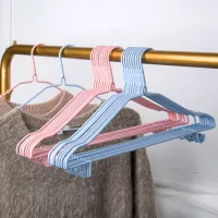 10pcs Anti-slip Bold Hanger Household Clothes Drying Rack Clothes Support Dormitory Seamless Clothes Hanger Clothes Rack Clothes Hangers Pegs