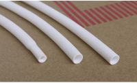 【LZ】✢  1mm-30mm 1 metro tubo shrinkable do calor do silicone adesivo branco alinhado envoltório da luva