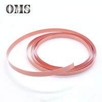 2 Meters Thickness 0.15/0.2mm Width 7/10/15mm Pure Copper Strip for Contractors &amp; Battery Welding Welder DIY Projects Colanders Food Strainers