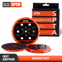 SPTA 5 "6" Sanding Pad Backing Plate สำหรับ DA Polisher 125mm 150mm Self Adhesive Back Plate with Heat Emission Holes-Lianeur