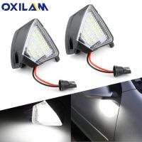 For VW GOLF 5 GTI V MK5 Jetta Passat B5.5 B6 Sharan Superb EOS LED Side Rearview Mirror Floor Ground Lamp Puddle Welcome Light Bulbs  LEDs HIDs