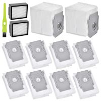 10 Vacuum Bags &amp; 2 Replacement Filters for IRobot Roomba I7 I7+ I3 I3+ Vacuum Clean Base Automatic Dirt Disposal Bags