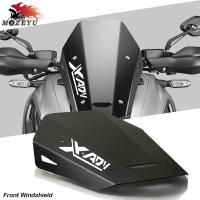 แผ่นเบี่ยงกระจกรถยนต์กันลมด้านหน้าสำหรับมอเตอร์ไซค์ Honda XADV X-ADV X ADV 750 2017 2018 2019 2020แผ่นเบี่ยงกระจกบังลม X-ADV750 XADV750