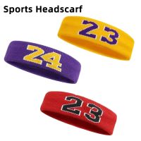 ♧ 1Pcs Cotton Sports Headband Elastic Antiperspirant Sweatband Protection Basketball Tennis Adult Kids Gym Fitness Sweat Hair Band