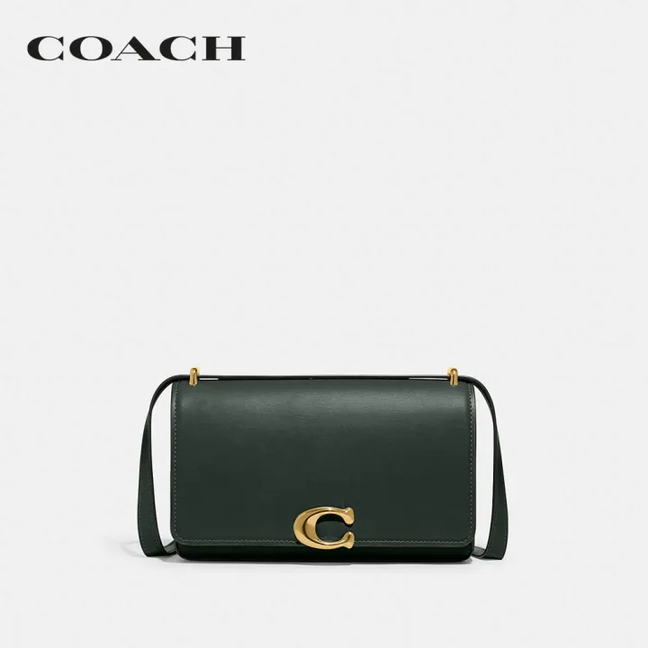 coach-กระเป๋าสะพายไหล่ผู้หญิงรุ่น-bandit-shoulder-bag-สีเขียว-cc416-b4rft