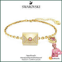 ?Swarovski?Letra Love Letter สร้อยข้อมือเพชรสีสันสดใส,S925 สร้อยข้อมือแฟชั่นสตรีเงินสเตอร์ลิง,ของขวัญวันเกิดวันวาเลนไทน์