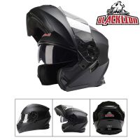 【LZ】♕  BLD-Flip Up Capacete de Motocicleta Lente Dupla Modular Segurança Downhill Profissional Motocross Corrida Quatro Época