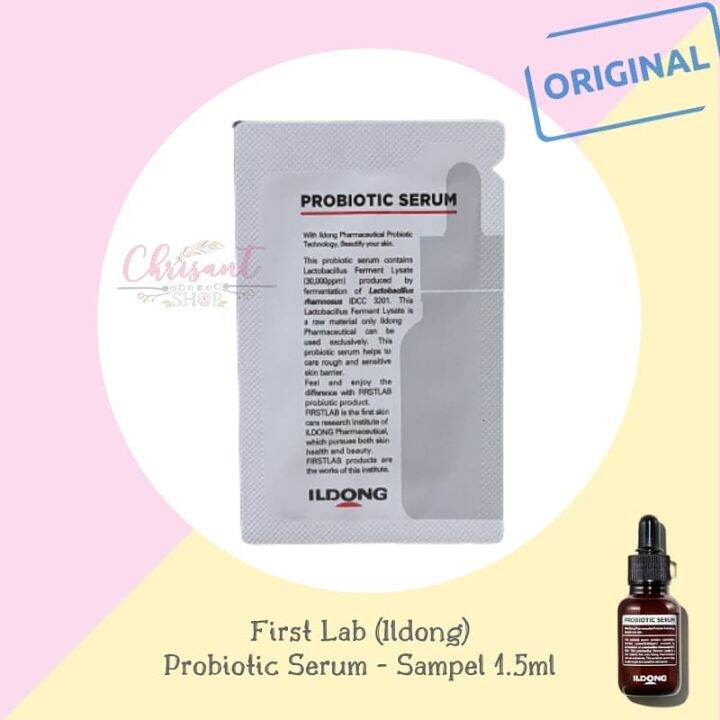 Ildong Probiotic Serum Firstlab serum First lab probiotic serum sampel