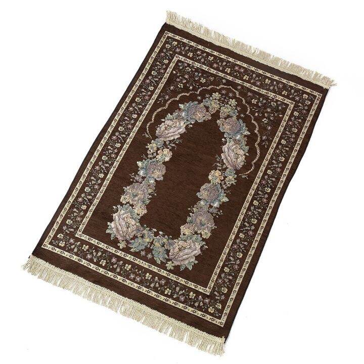 a-shack-ใหม่-islamicsalat-musallah-สวดมนต์-matprayer-blanketnon-slip-พู่ข้างเตียงพรม-floor70x110cm