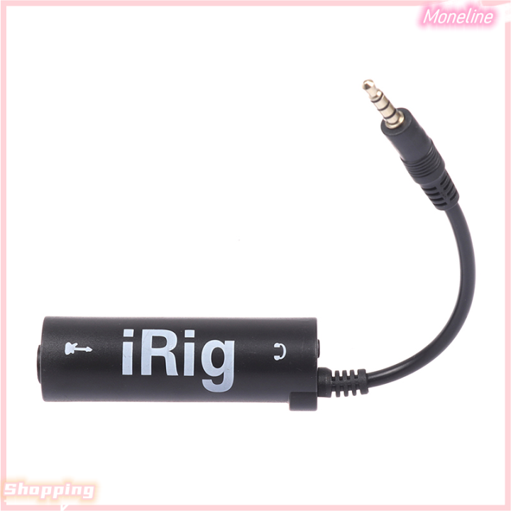 ตรวจสอบ-สำหรับเอฟเฟกต์กีตาร์-irig-แทนที่กีตาร์ด้วยตัวแปลงเชื่อมต่อกีตาร์โทรศัพท์