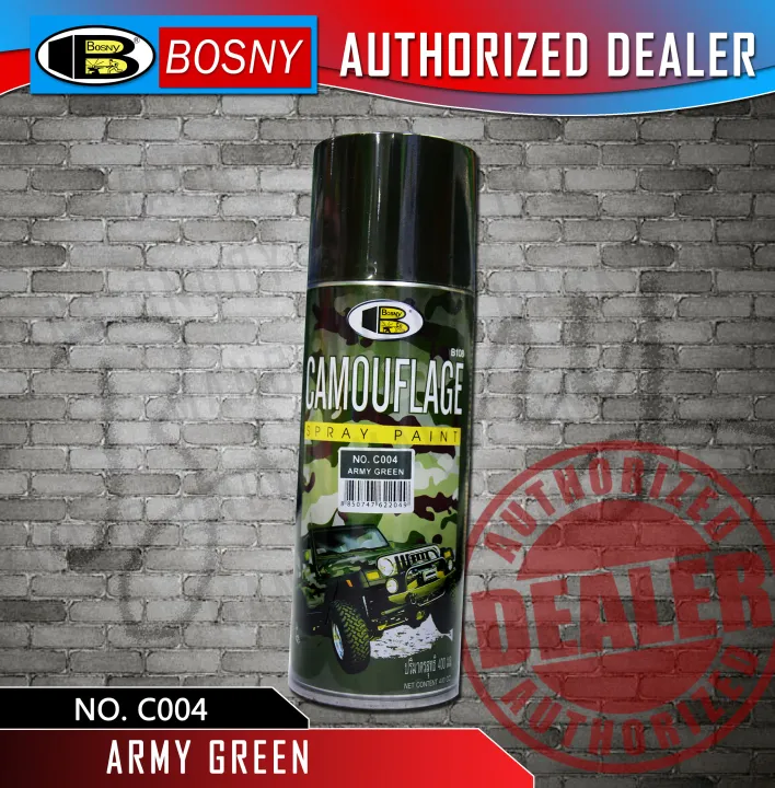 Camouflage Spray Paint No. C004 Army Green Lazada PH