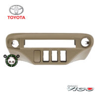 หน้าปรี TOYOTA VIGO 2004-2008 หน้าปรีแอมป์ติดรถยนต์ TOYOTA โตโยต้า วีโก้ สีครีม สำหรับเพิ่มช่องใส่ปรีในรถ CAR RADIO FRAME