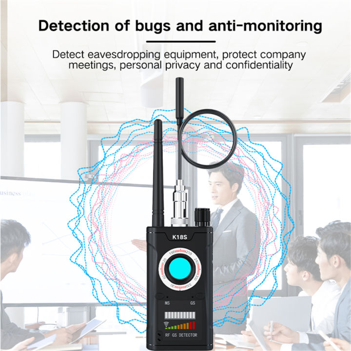 cuguu-เครื่องตรวจจับ-k18s-multi-function-anti-candid-mini-bug-audio-s-py-กล้อง-gsm-finder-สัญญาณ-gps-เลนส์-rf-locator-tracker-ตรวจจับกล้องไร้สาย