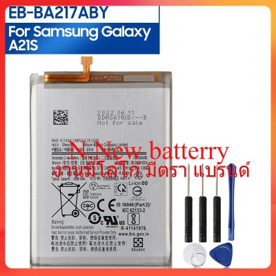 แบตเตอรี่ EB-BA217ABY สำหรับ Samsung Galaxy A21s SM-A217F SM-A217F/DS SM-A217M/DS SM-A217F/DSN แบตเตอรี่5000MAh