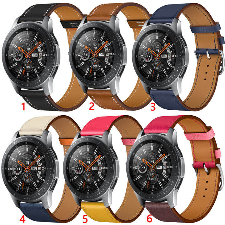 20mm Replacement Leather Band Strap for Garmin Vivoactive 3 Music for