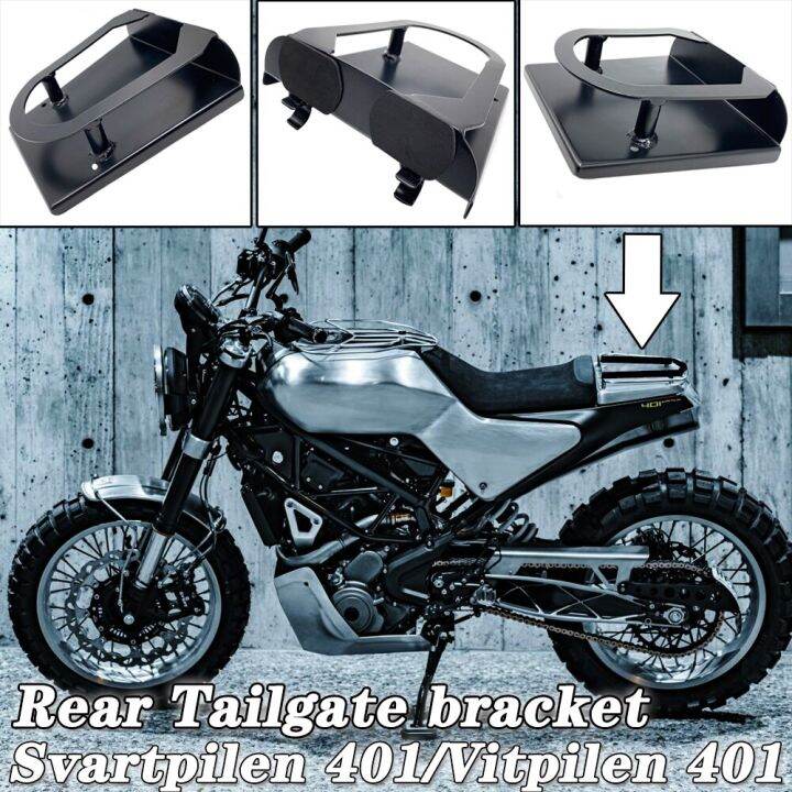 Motorcycle Luggage Rack Rear Tail Rack For Husqvarna 401 Svartpilen 401