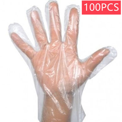 【CW】100pcs Clear Food s Eco-friendly Plastic s For Restaurant Ho Handling Raw Chicken