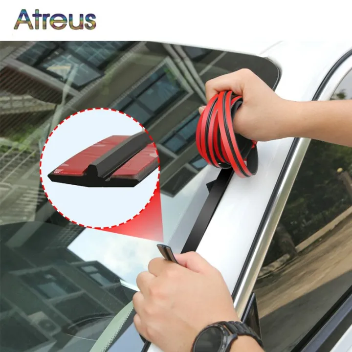 Car Windshield Roof Protection Sticker Rubber Seal Strips For Toyota ...