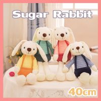 【paga】ตุ๊กตากระต่าย Sugar Rabbit ของเล่นตุ๊กตากระต่ายหูยาว กระต่าย  ตัวนุ่มน่ากอด ของขวัญ 40cm