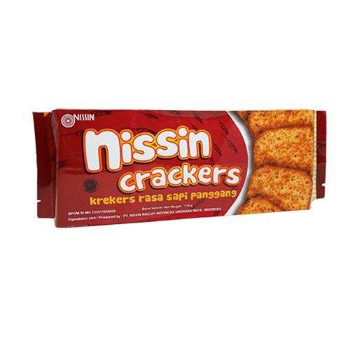 Nissin Crackers Rasa Sapi Panggang 115 gram Lazada Indonesia
