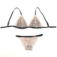 Hisexy B66 Set Đồ Lót Bralette Lụa Satin Cao Cấp Thiết Kế Gọng Mỏng Kiểu