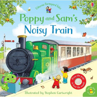 everything is possible. ! &gt;&gt;&gt; หนังสือนิทานภาษาอังกฤษ Poppy and Sams Noisy Train Book (Farmyard Tales Poppy and Sam) - Board book