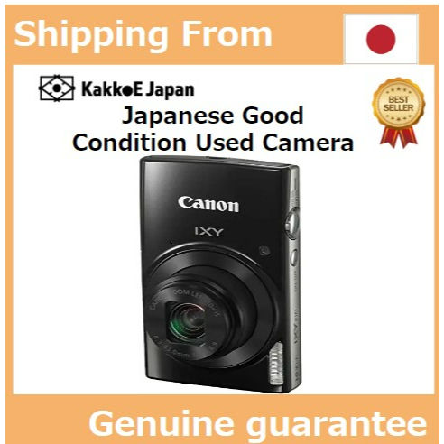 Japan Used Camera] Canon Cannon Digital Camera IXY 210 BK Black