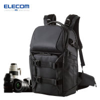 ELECOM High Spec Camera Backpack Tripod Fixing Belt Included Laptop (15.6 inch), With Carrying Belt, Water Repellent, GRAPH GEAR NEO DGB-P01BK