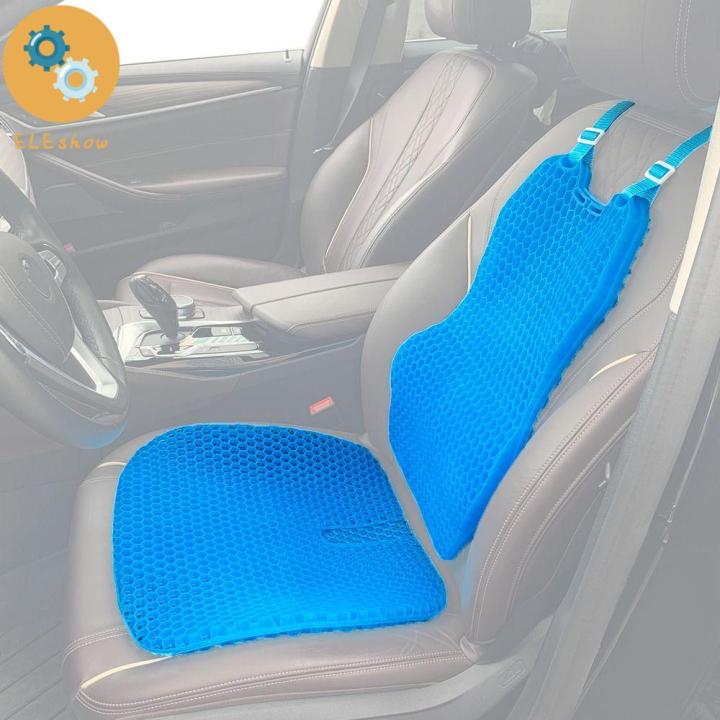 1pc Car Seat Cushion Honeycomb Design Breathable Cooling Pad