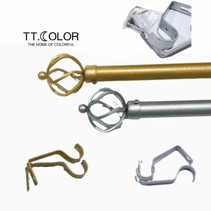 Thickened Retractable Modern Curtain Rod(2848"/70x120cm) (4884