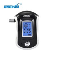 2pcs/ wholesale Professional Alcohol Breath tester alcohol detector breather alcohol test analyzer AT-6000 Free shipping