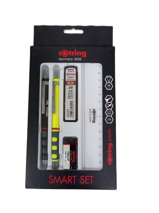 rotring-ชุดดินสอกด-ปากกา-5ชิ้น-ชุด-รุ่น-tikky-smart-set-4895151501119