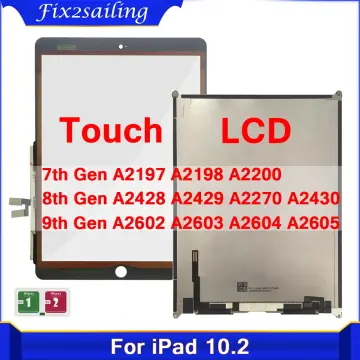 iPad 7th Gen 10.2 2019 Screen Replacement. A2197 A2198 A2200 