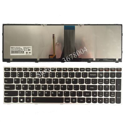 NEW English Laptop Keyboard FOR Lenovo B51 80 B70 80 B71 80 US version Black With backlight
